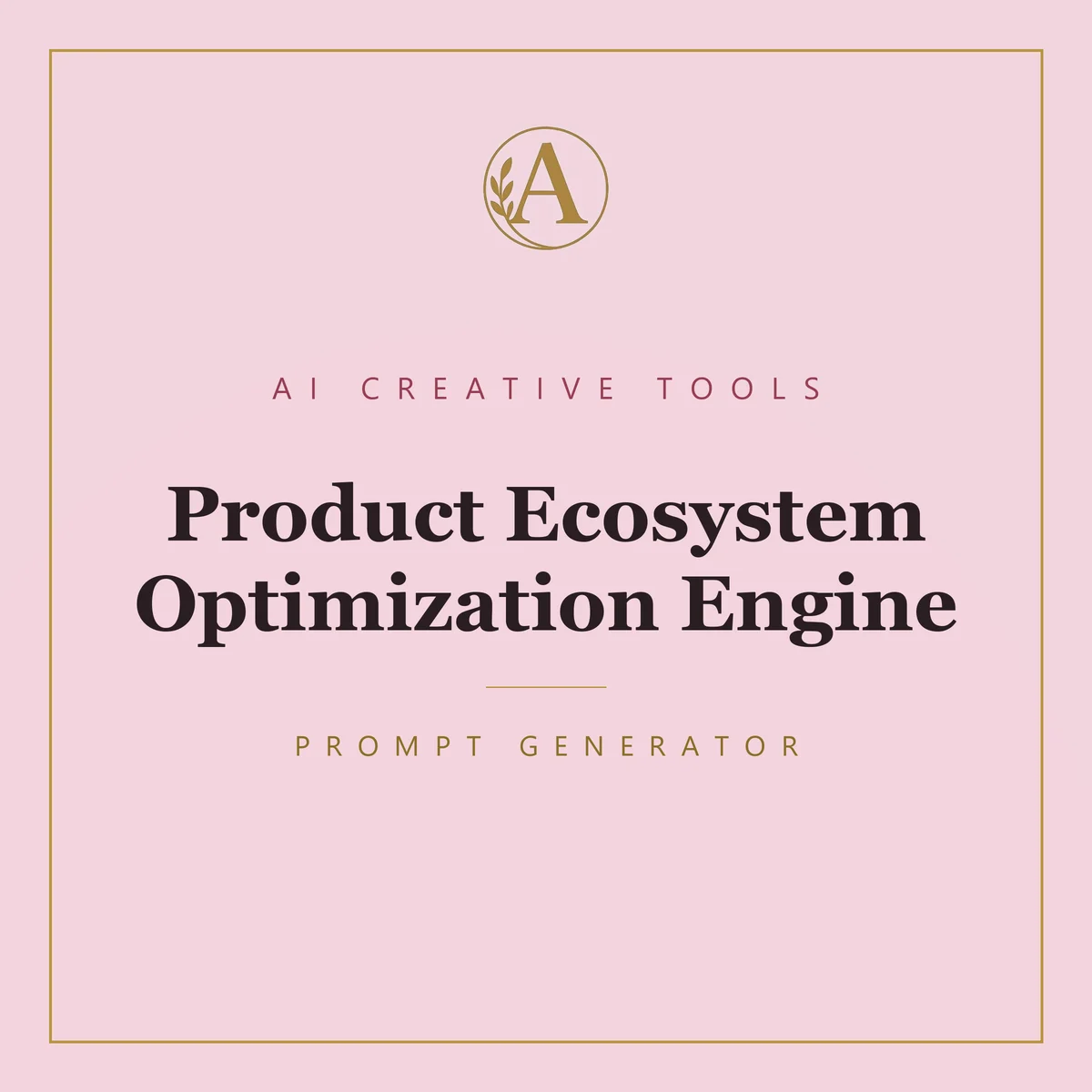 Product Ecosystem Optimization Engine
