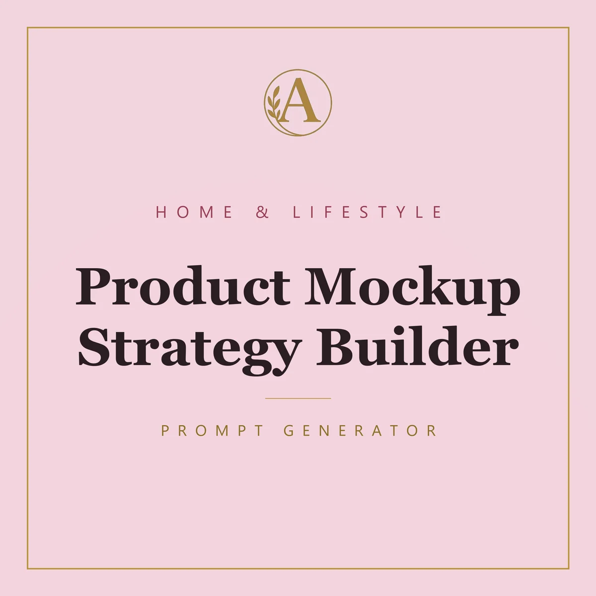 Product Mockup Strategy Builder
