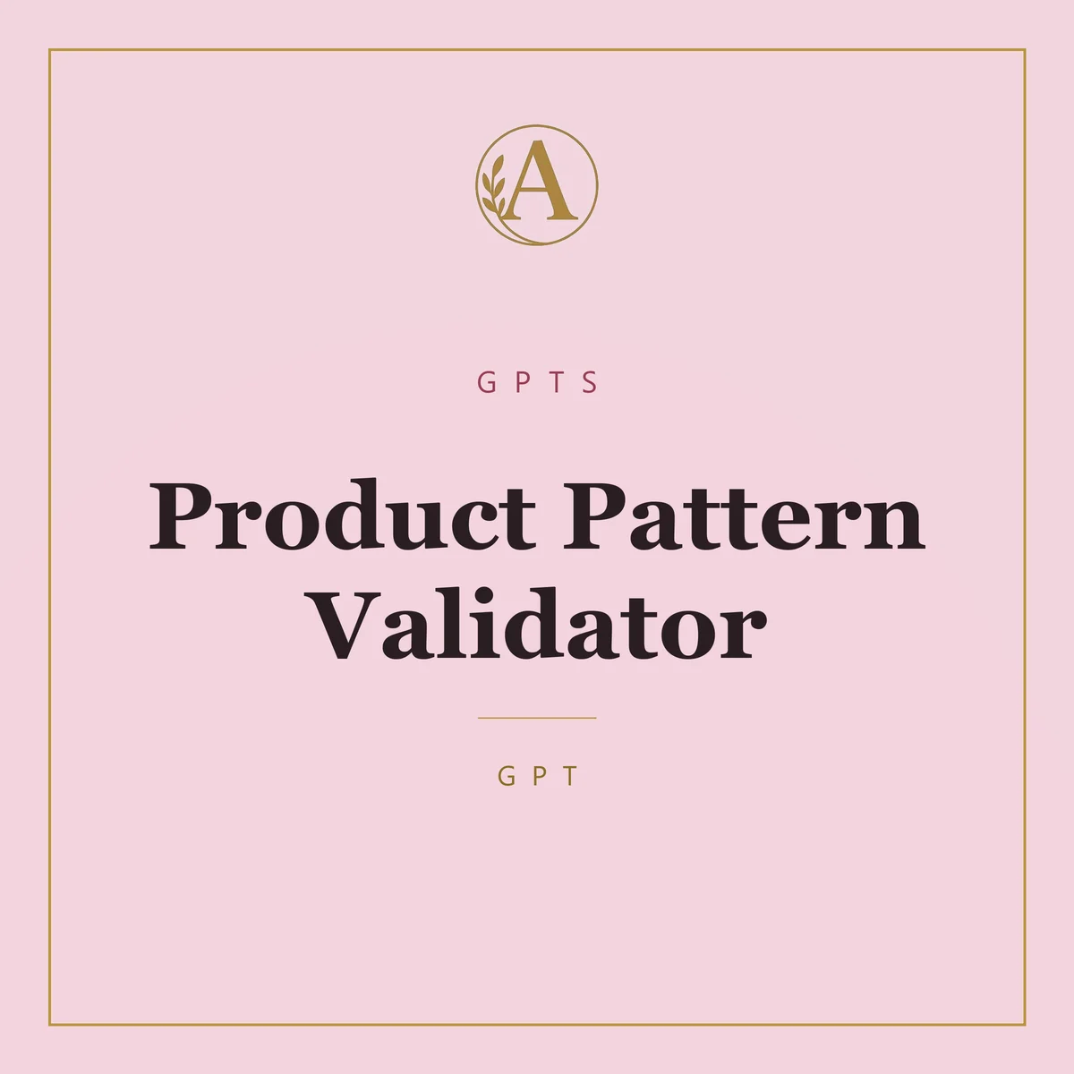 Product Pattern Validator