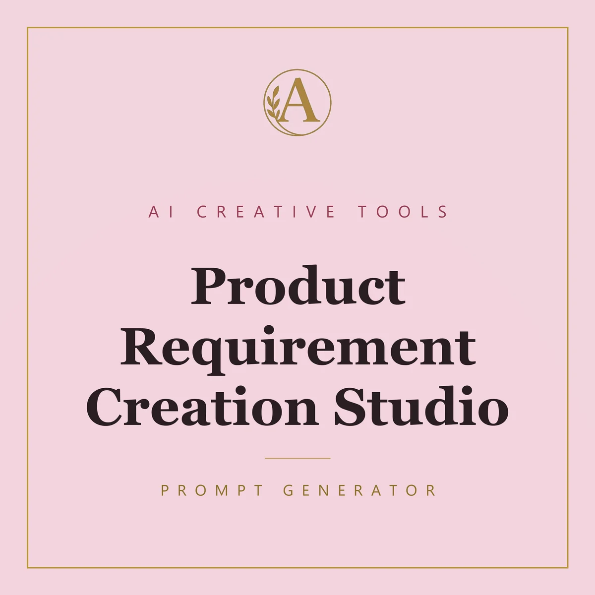 Product Requirement Creation Studio
