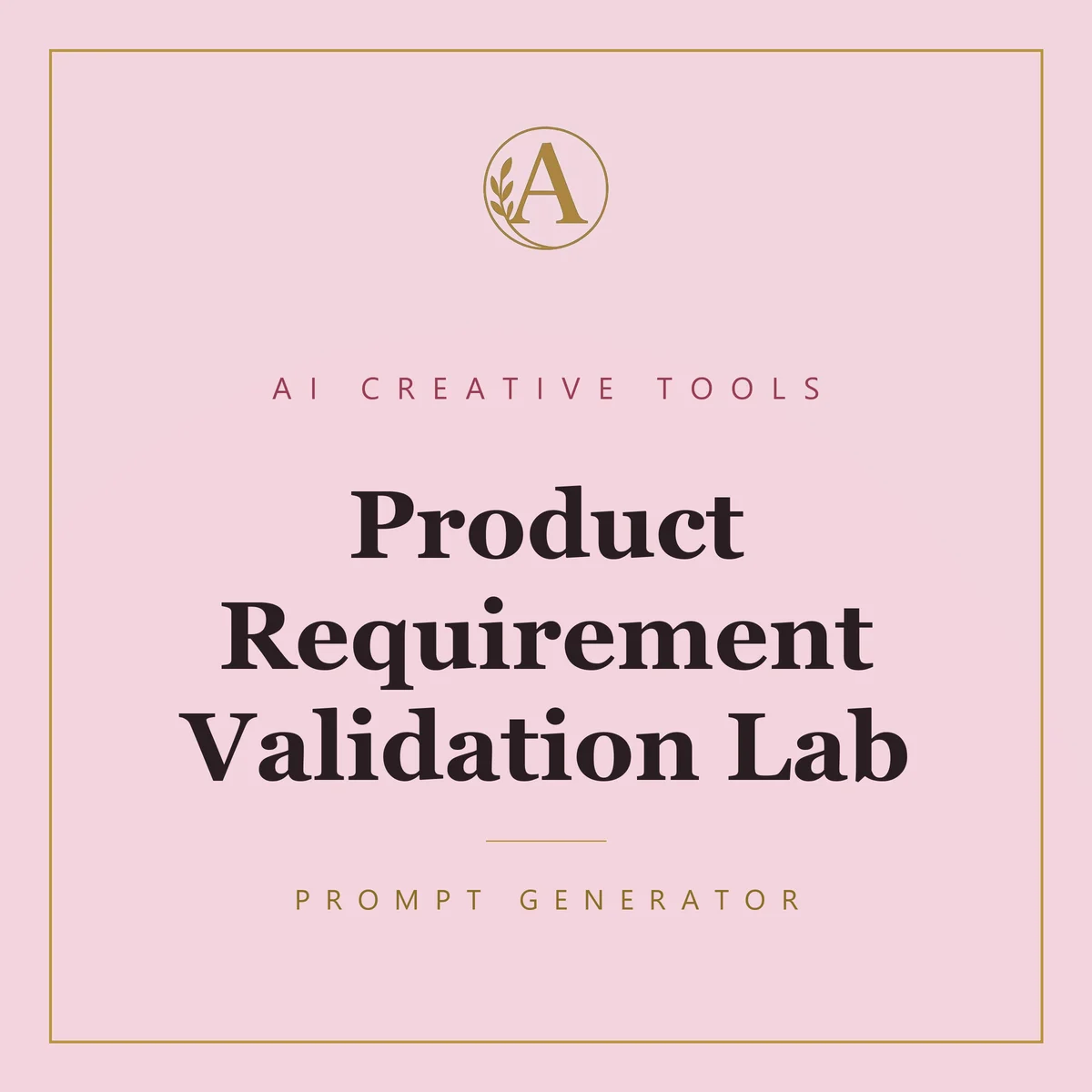 Product Requirement Validation Lab