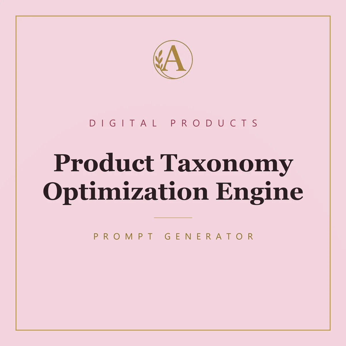 Product Taxonomy Optimization Engine