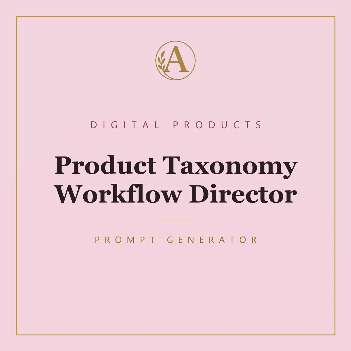 Product Taxonomy Workflow Director