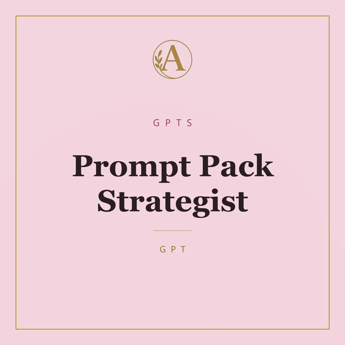 Prompt Pack Strategist