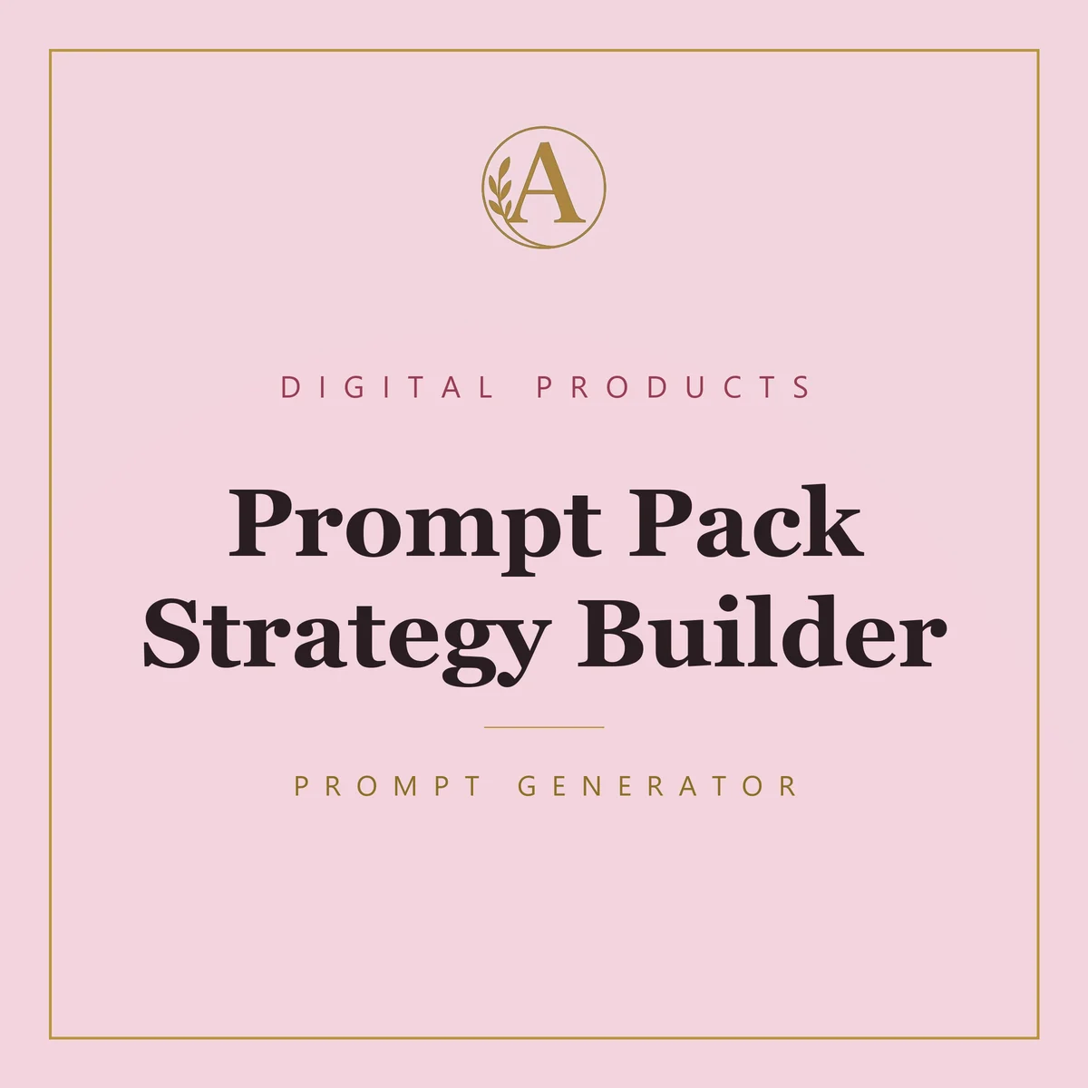 Prompt Pack Strategy Builder