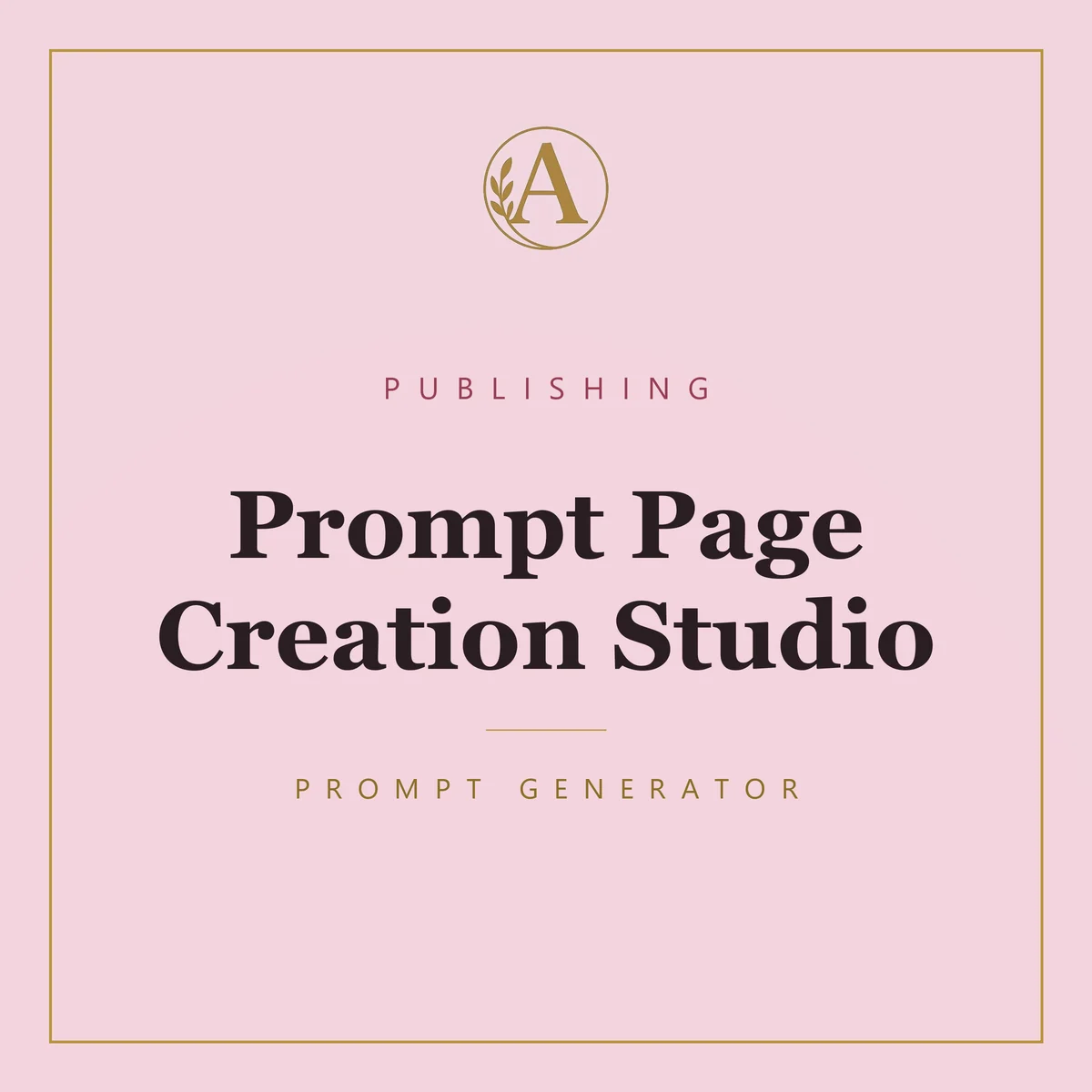 Prompt Page Creation Studio