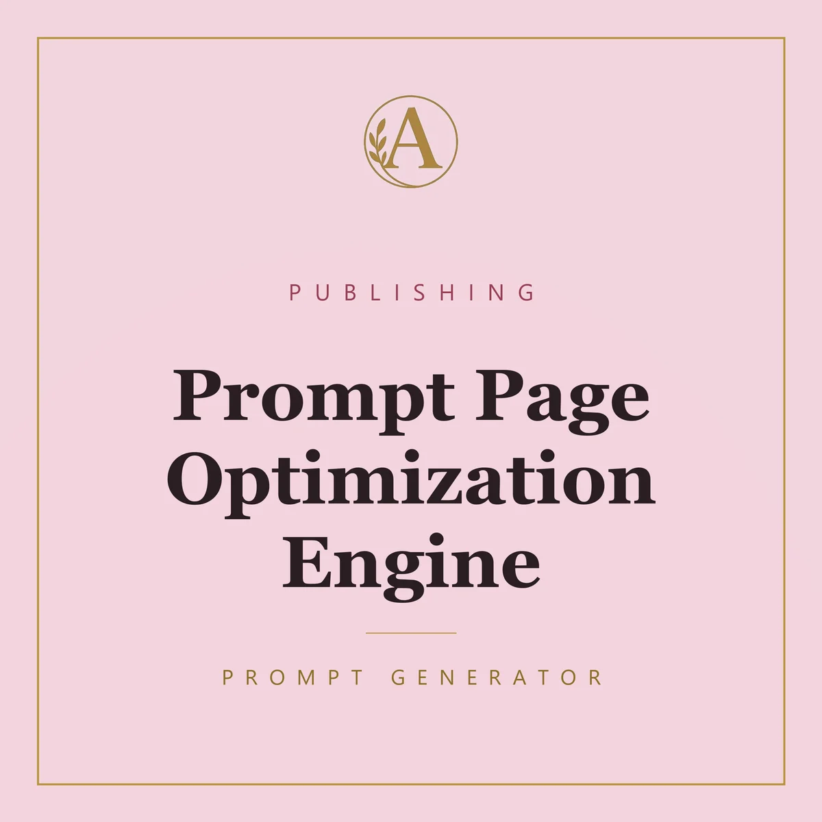 Prompt Page Optimization Engine