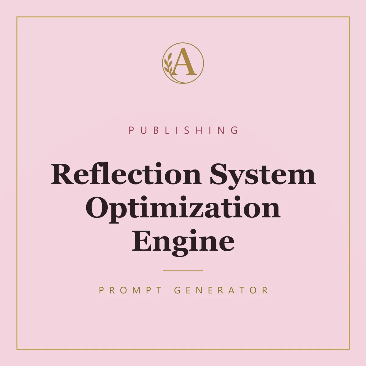 Reflection System Optimization Engine
