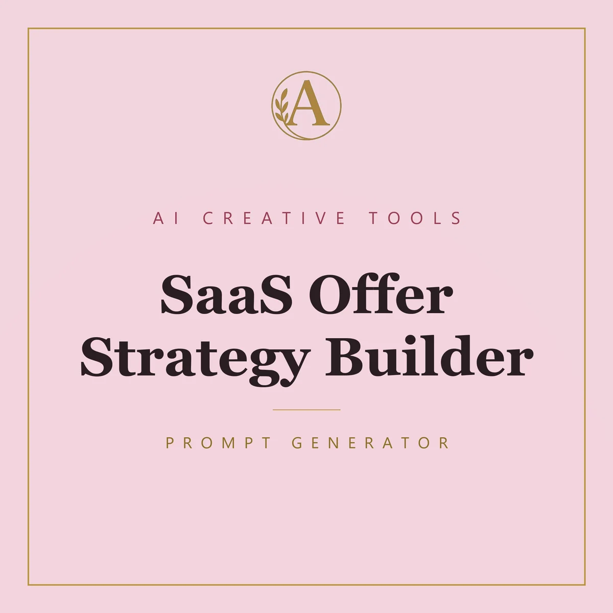 SaaS Offer Strategy Builder
