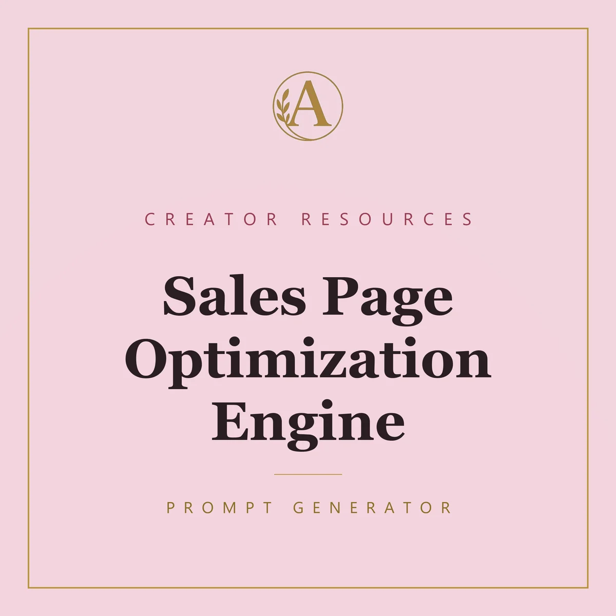 Sales Page Optimization Engine