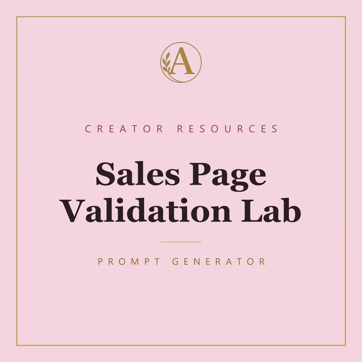 Sales Page Validation Lab