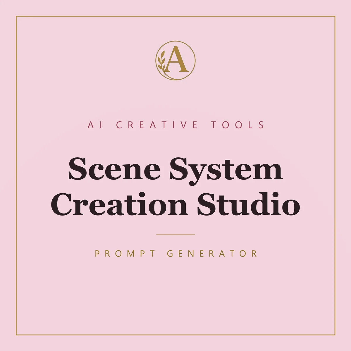 Scene System Creation Studio