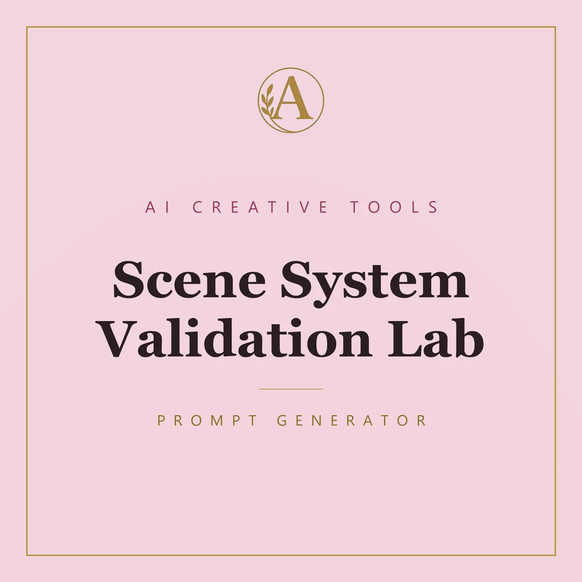 Scene System Validation Lab