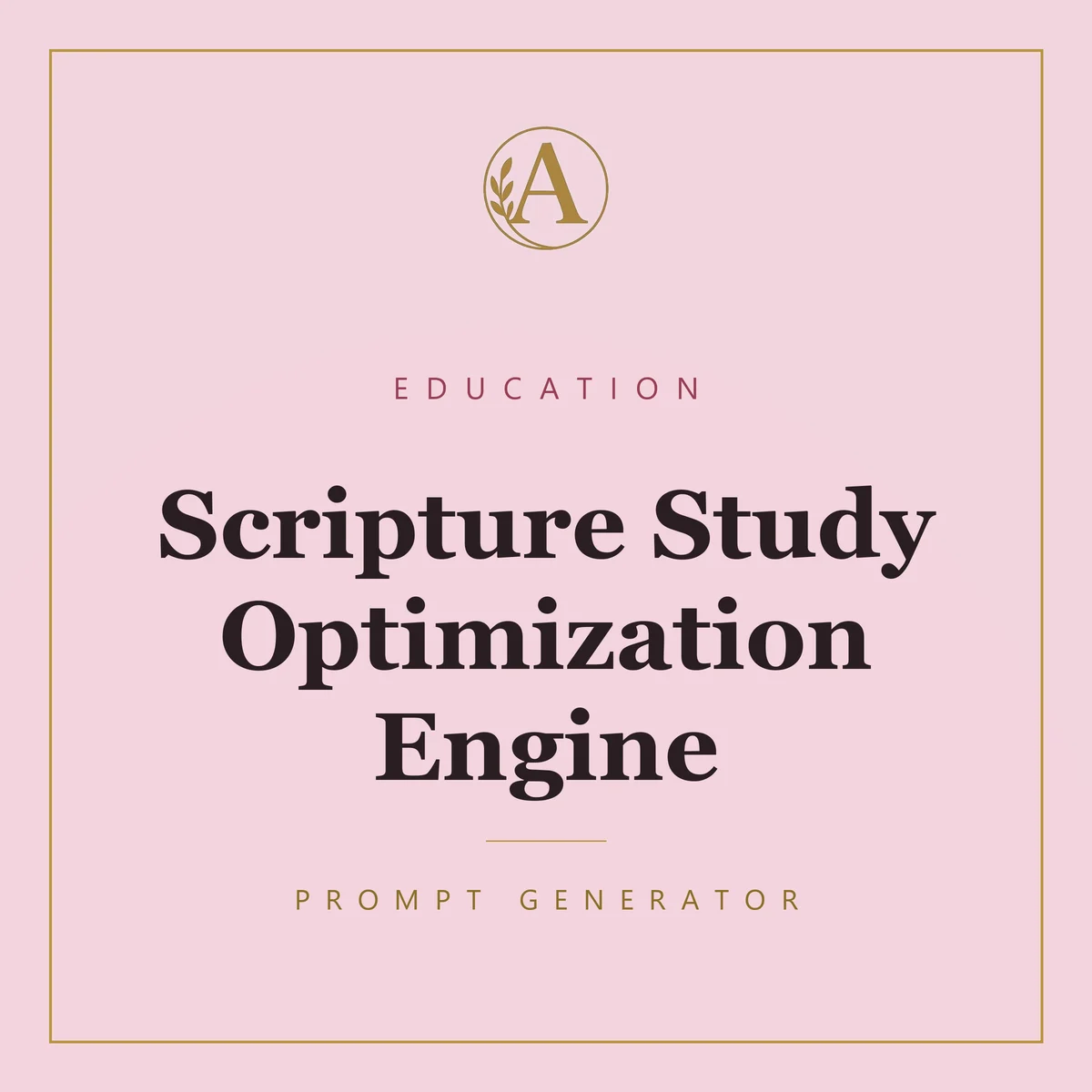 Scripture Study Optimization Engine