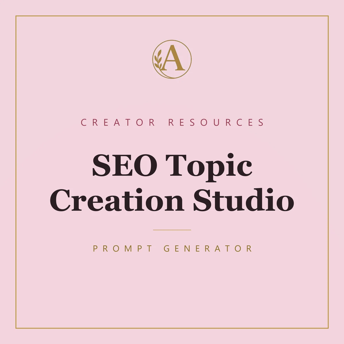 SEO Topic Creation Studio