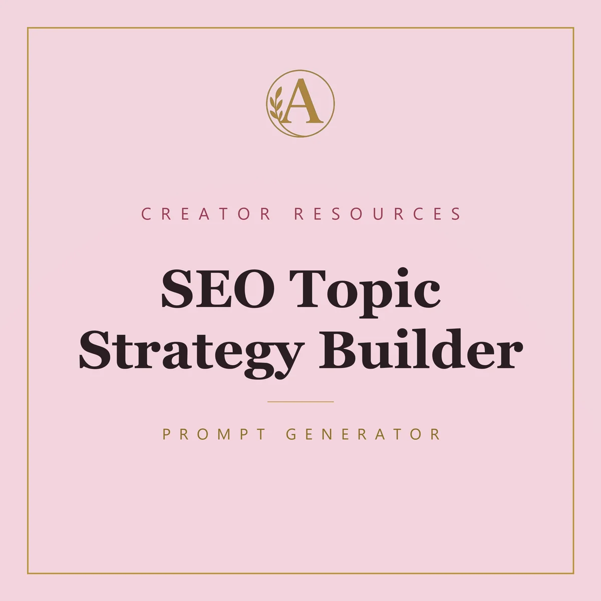 SEO Topic Strategy Builder