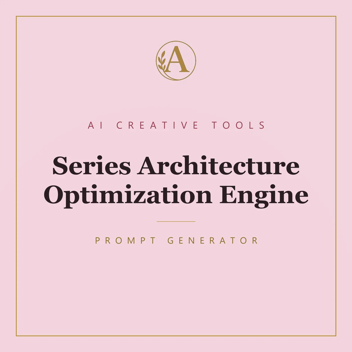Series Architecture Optimization Engine
