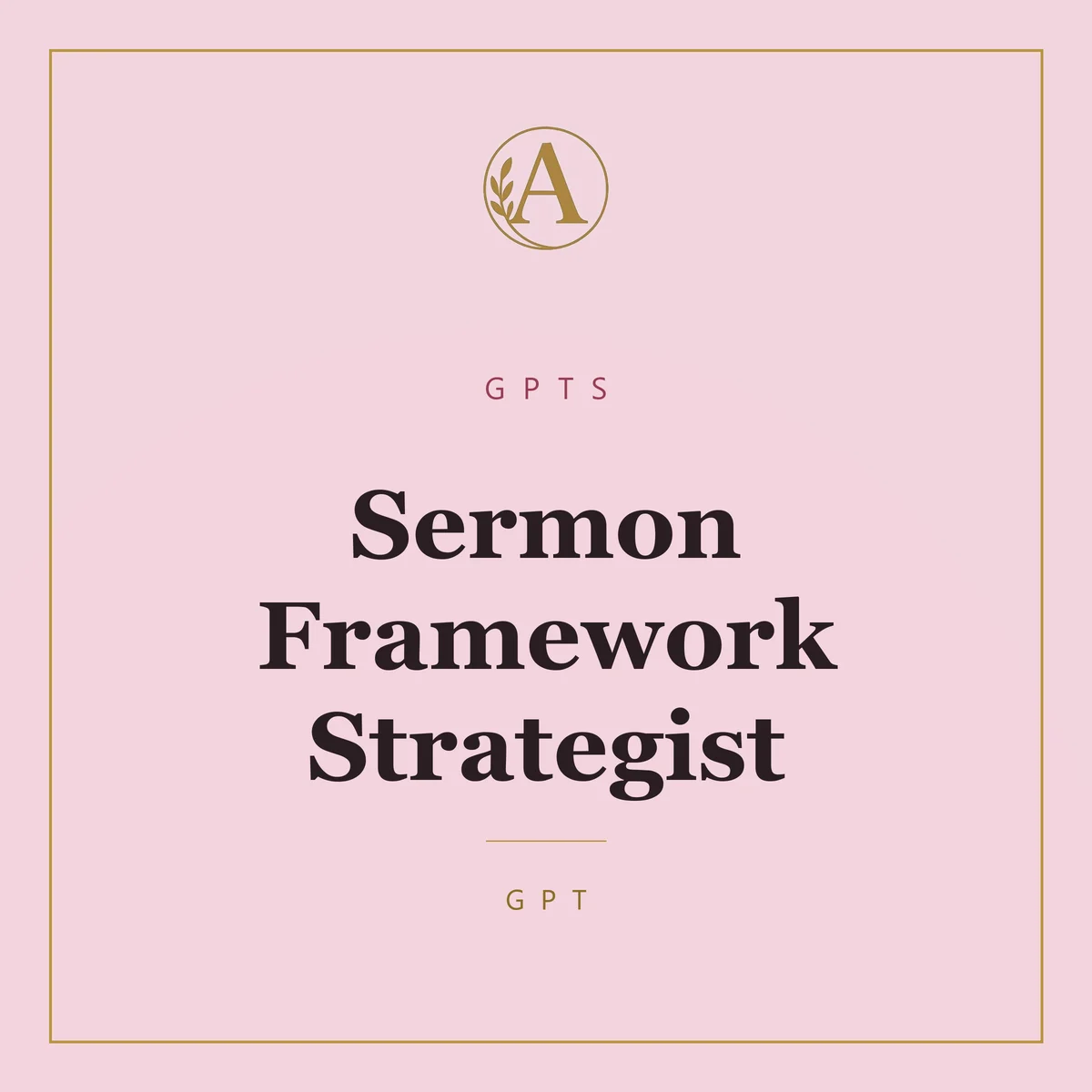 Sermon Framework Strategist