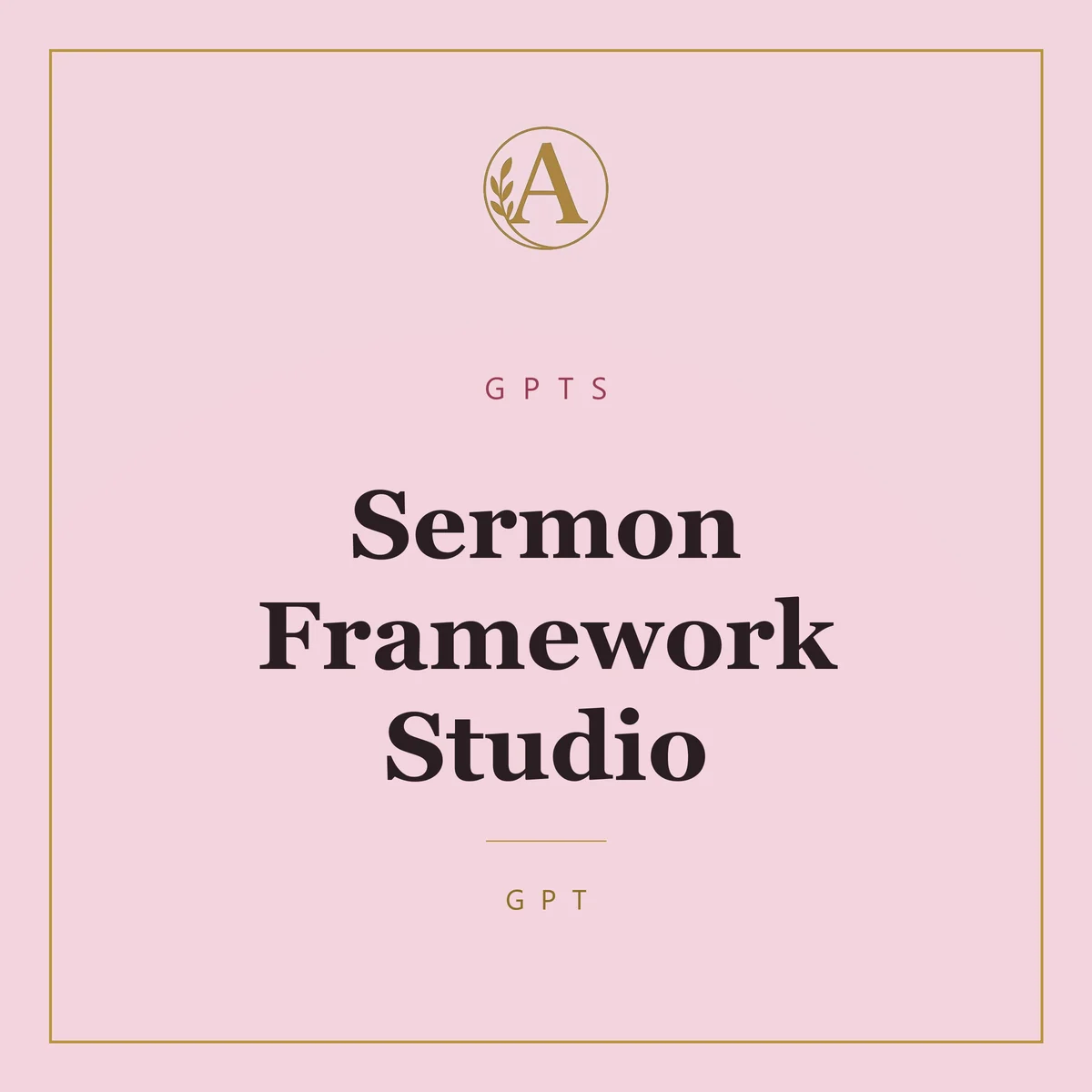 Sermon Framework Studio
