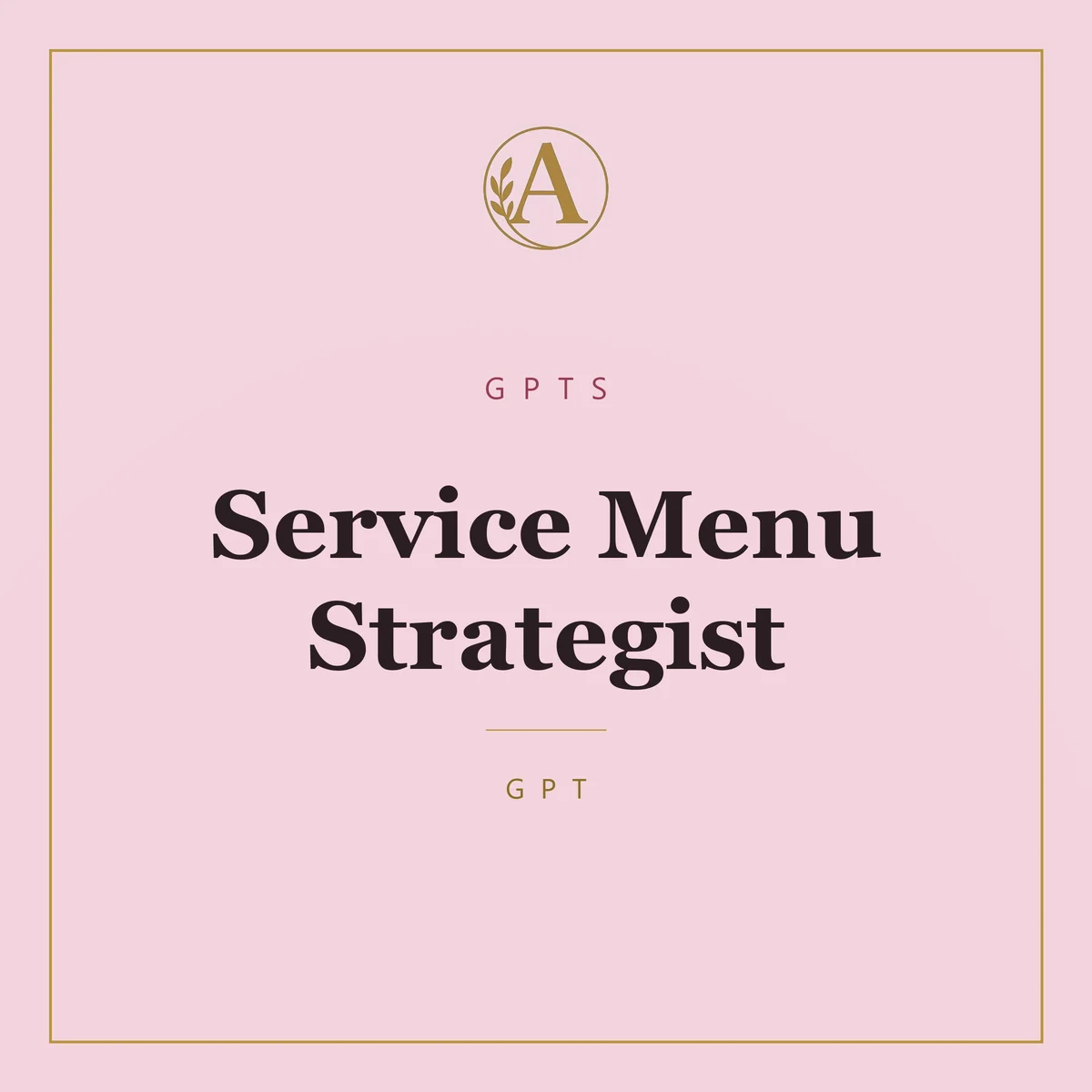 Service Menu Strategist
