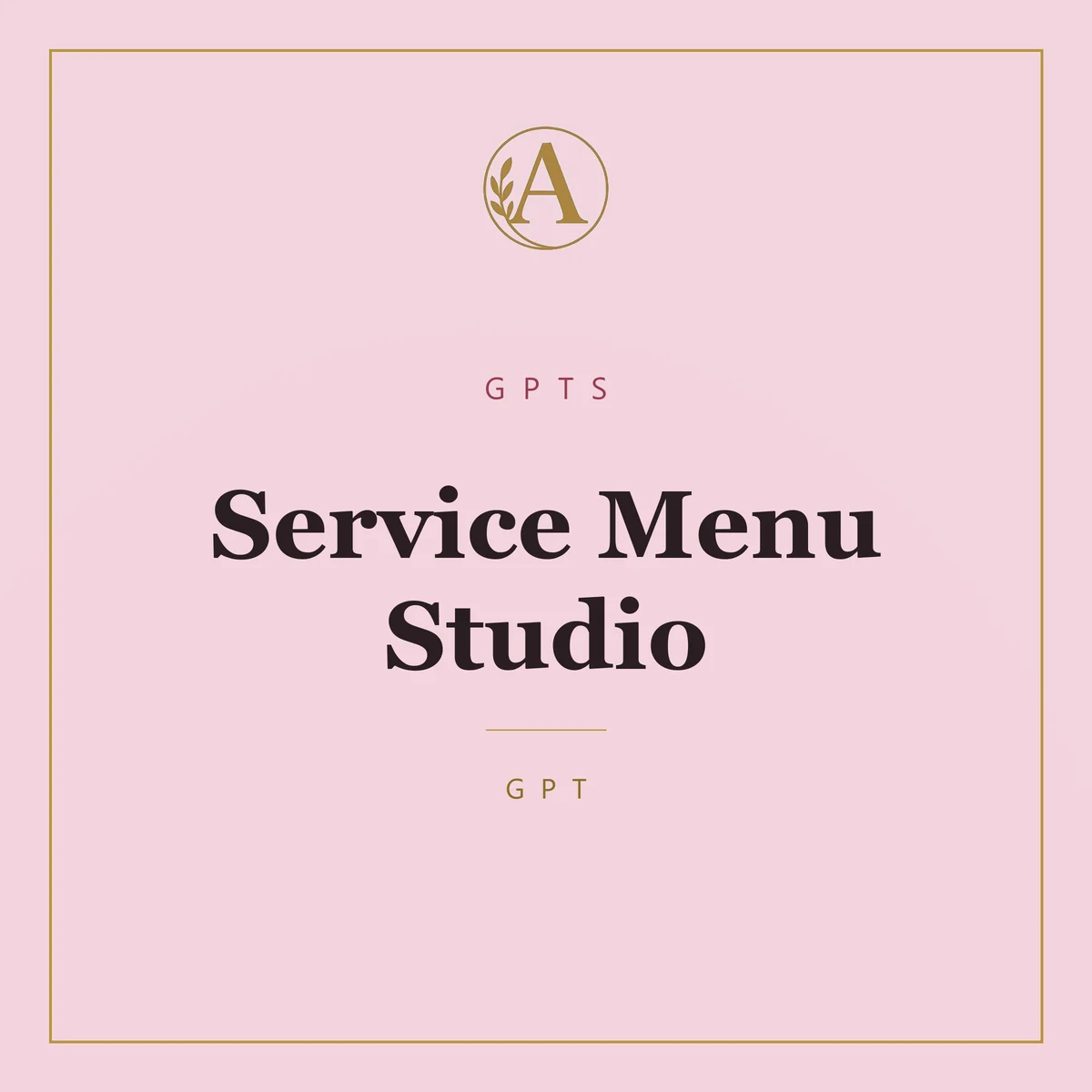 Service Menu Studio