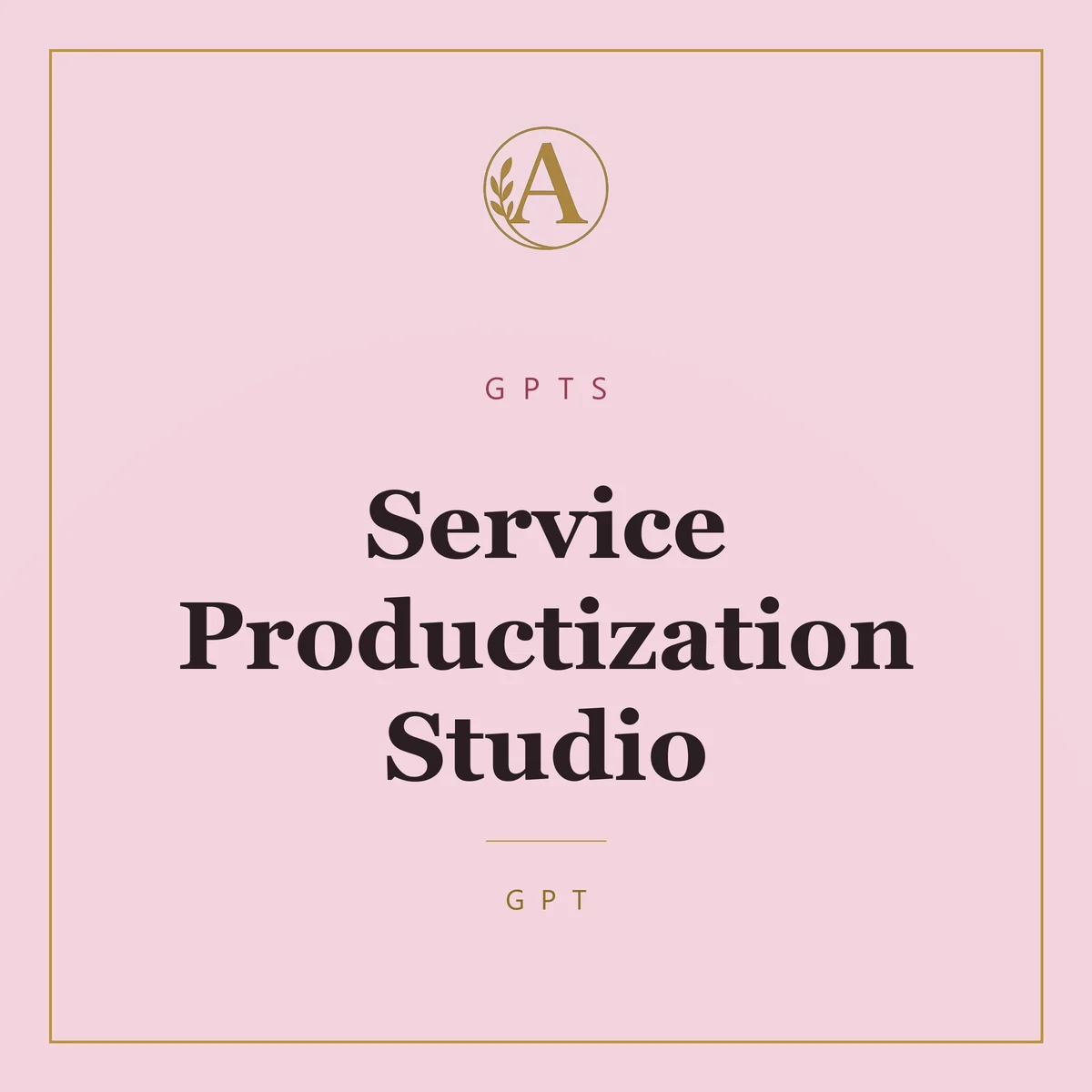 Service Productization Studio