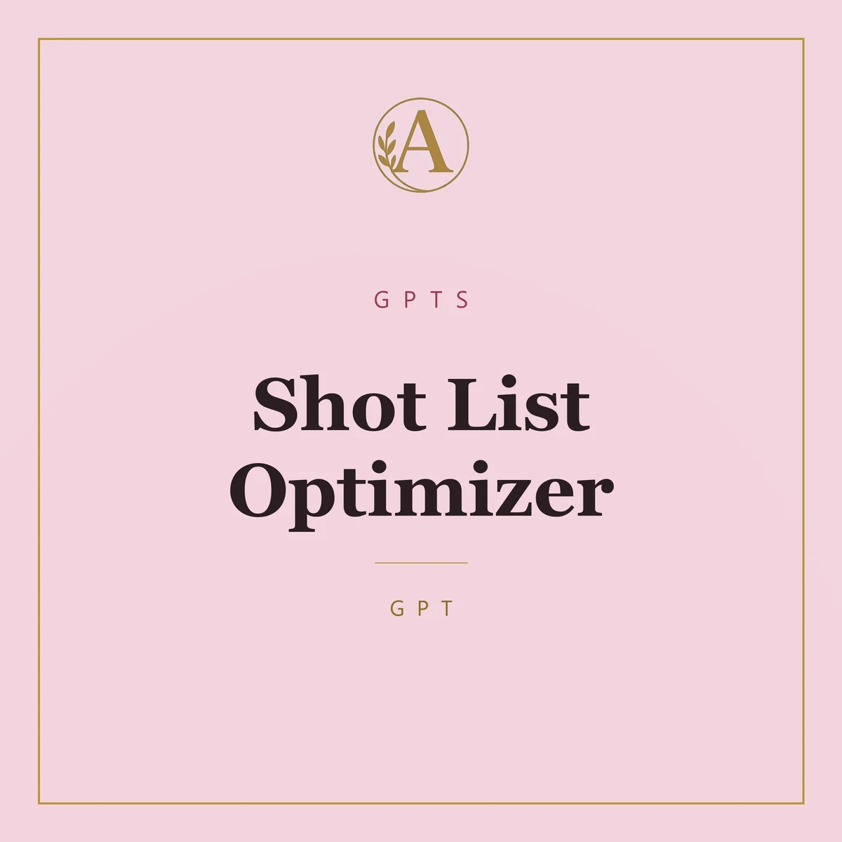 Shot List Optimizer