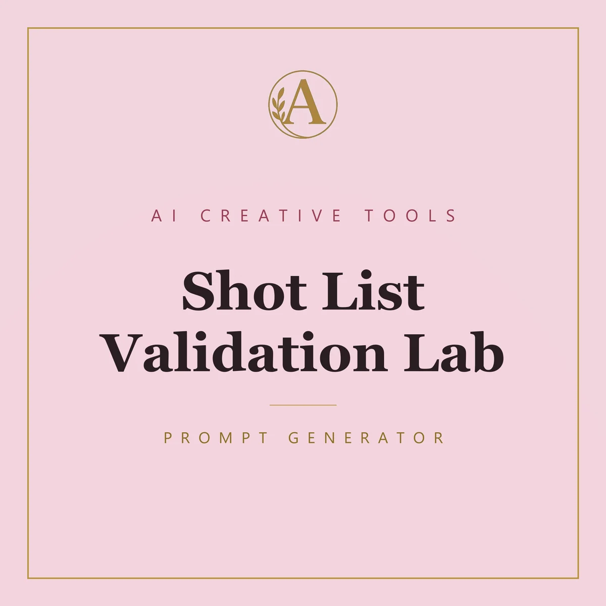 Shot List Validation Lab
