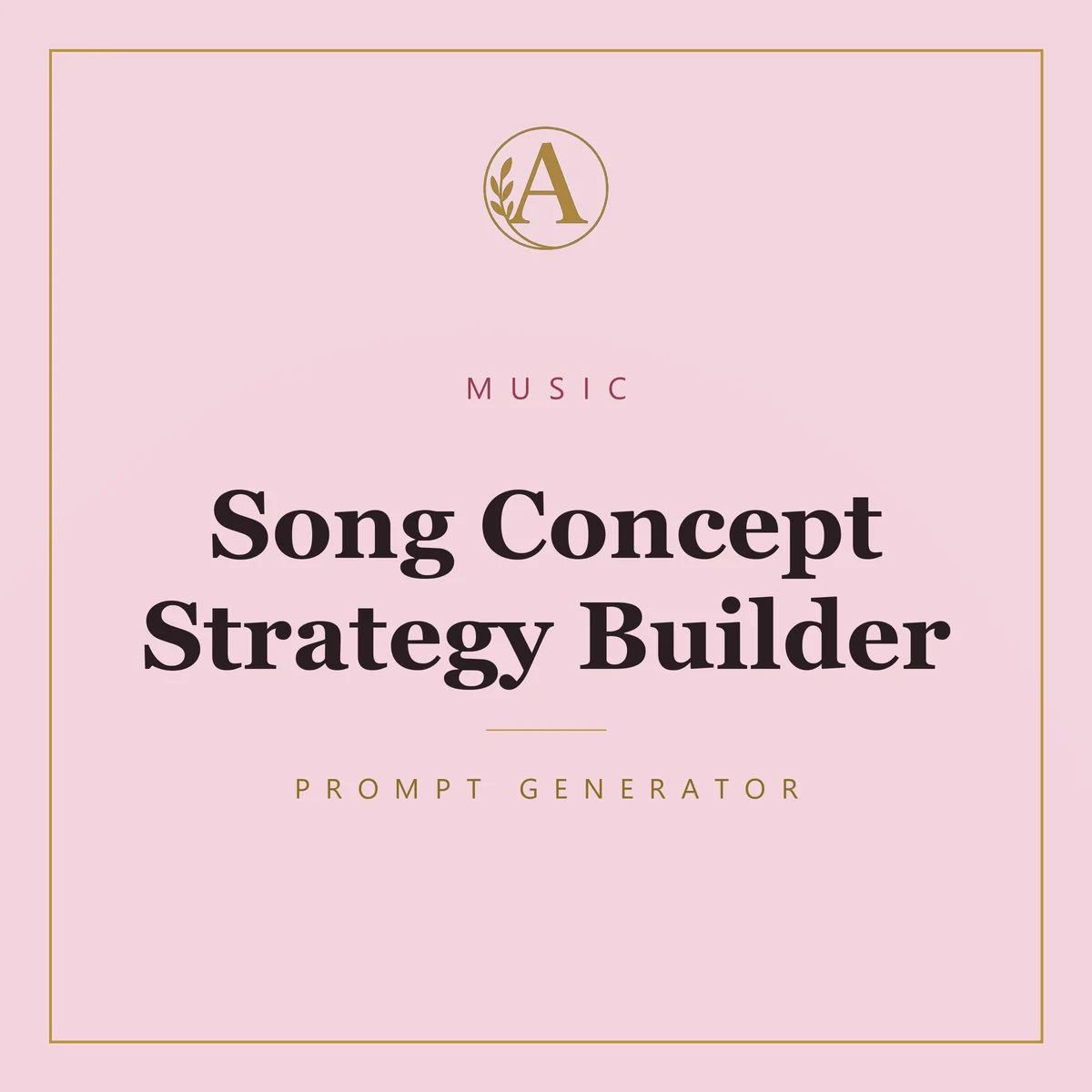 Song Concept Strategy Builder