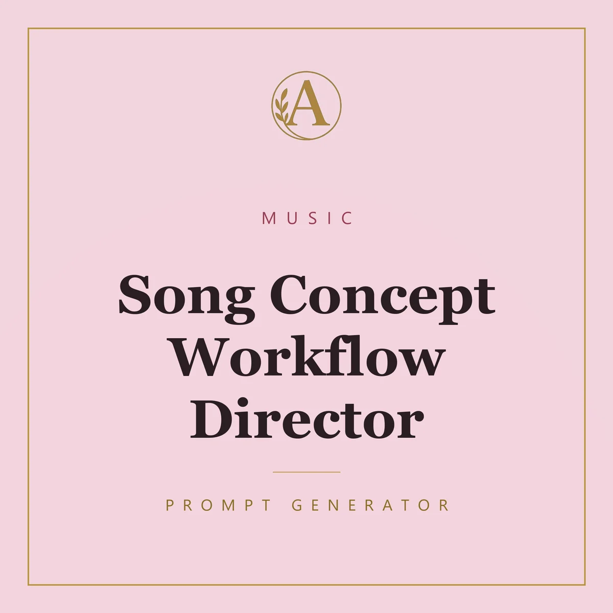 Song Concept Workflow Director