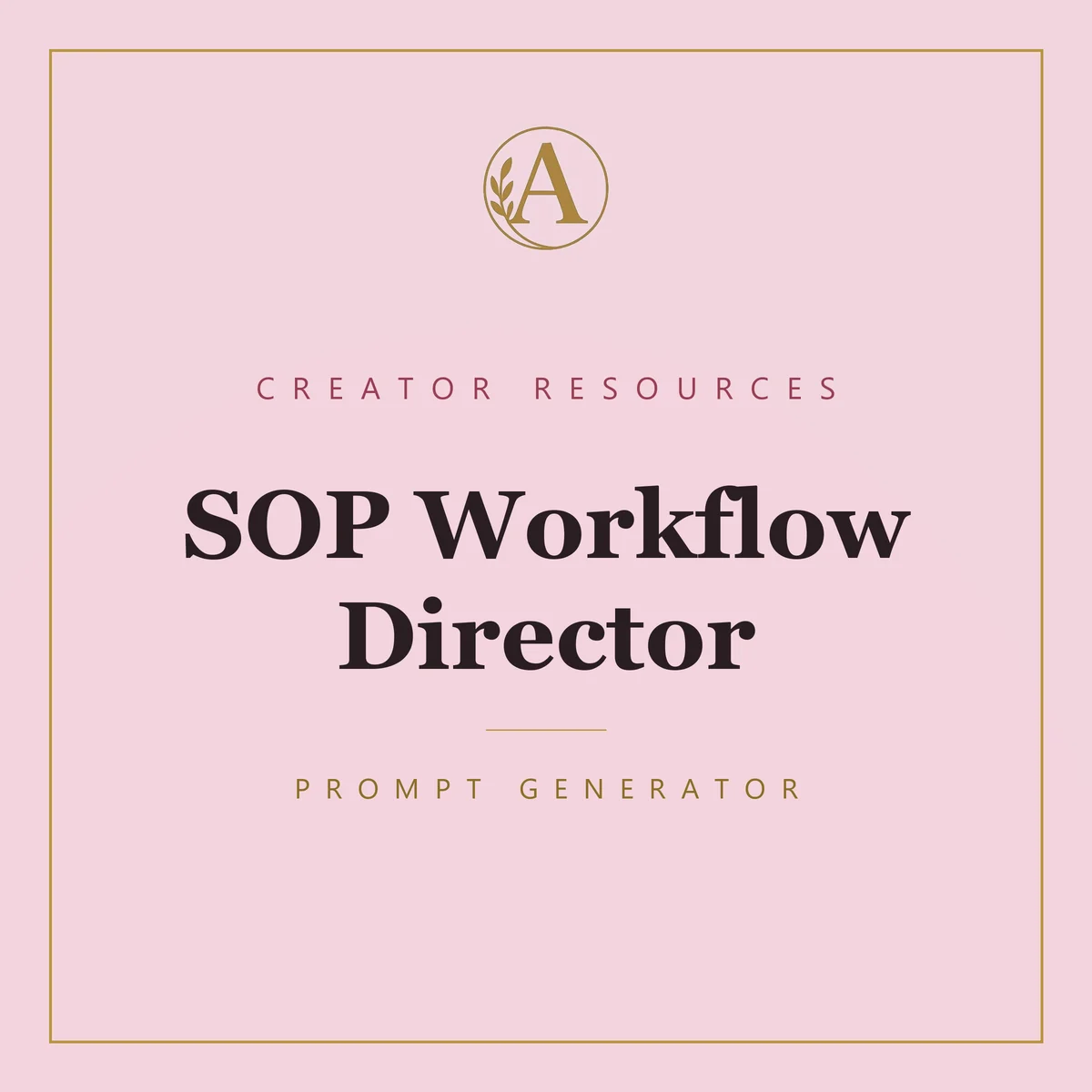 SOP Workflow Director