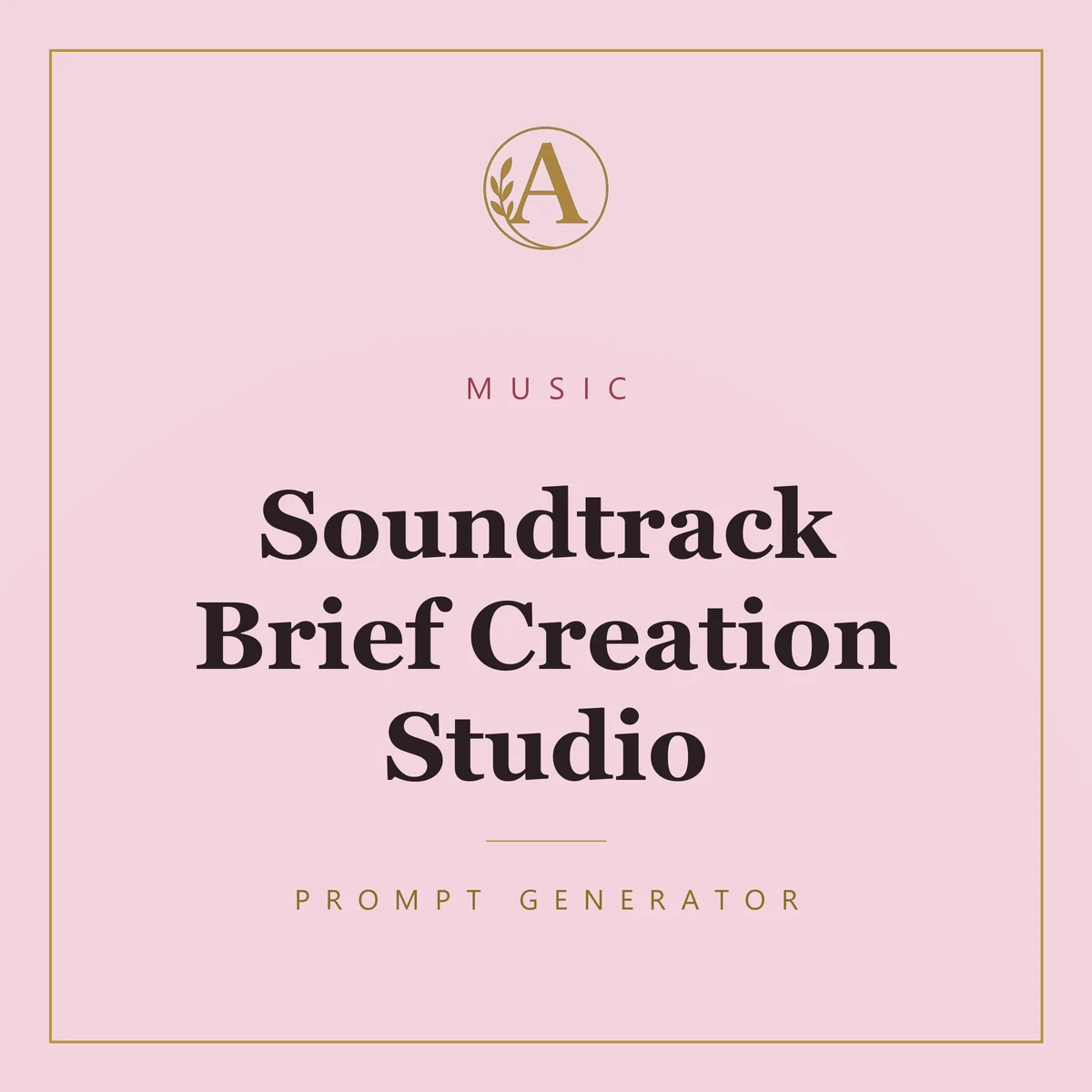Soundtrack Brief Creation Studio