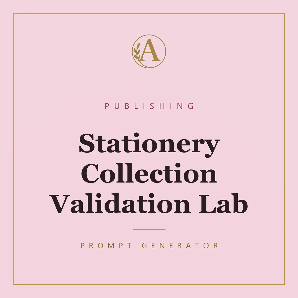 Stationery Collection Validation Lab