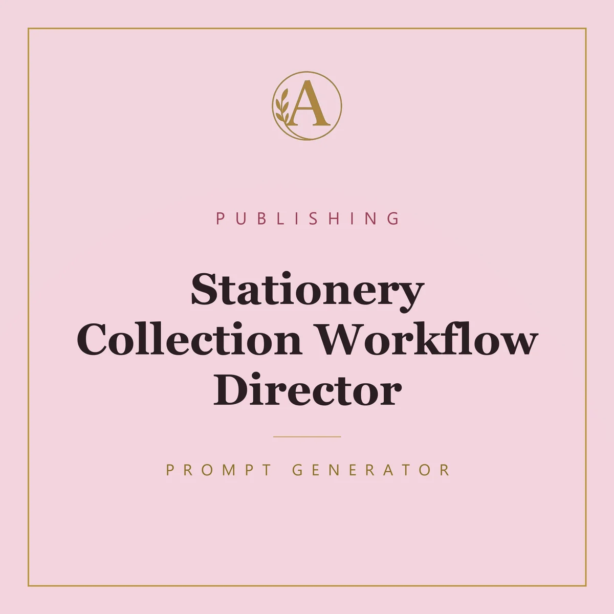 Stationery Collection Workflow Director