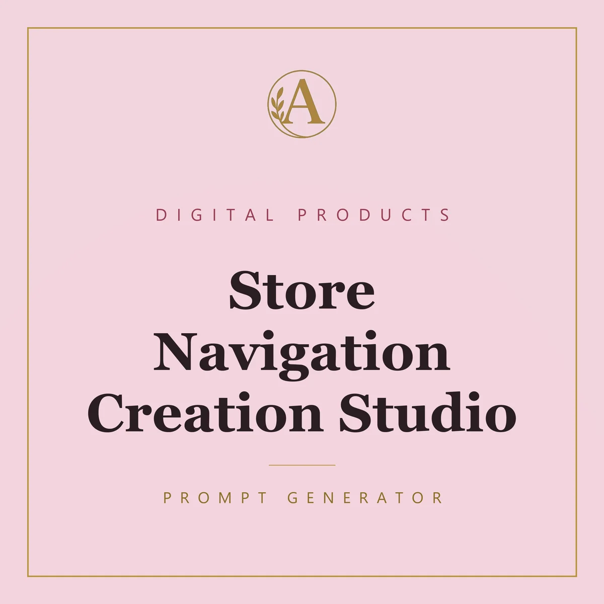 Store Navigation Creation Studio