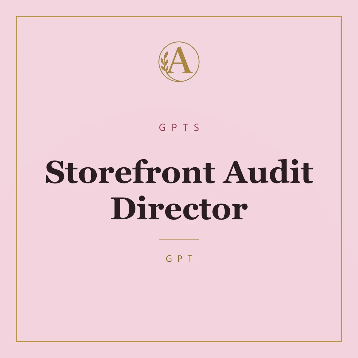 Storefront Audit Director
