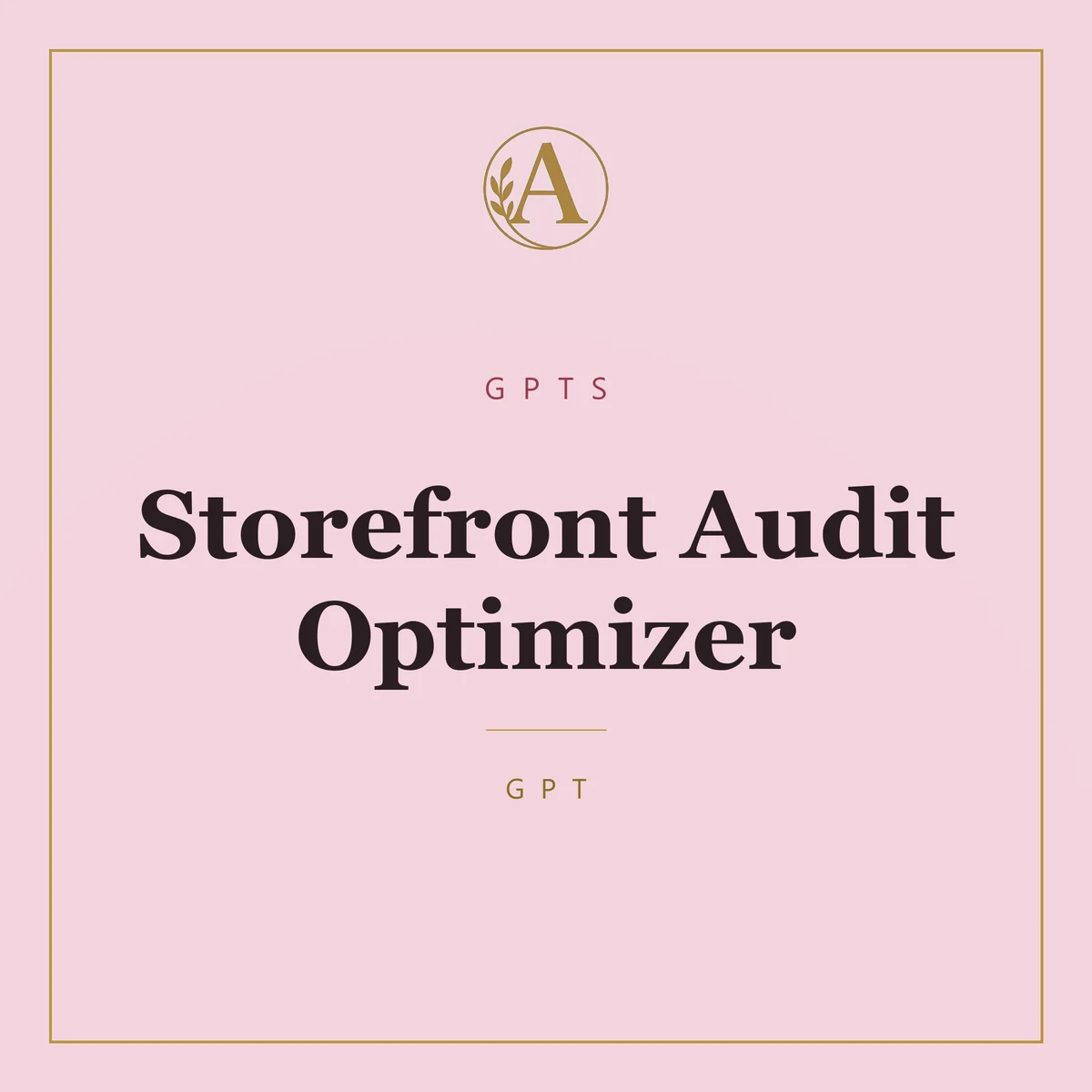 Storefront Audit Optimizer
