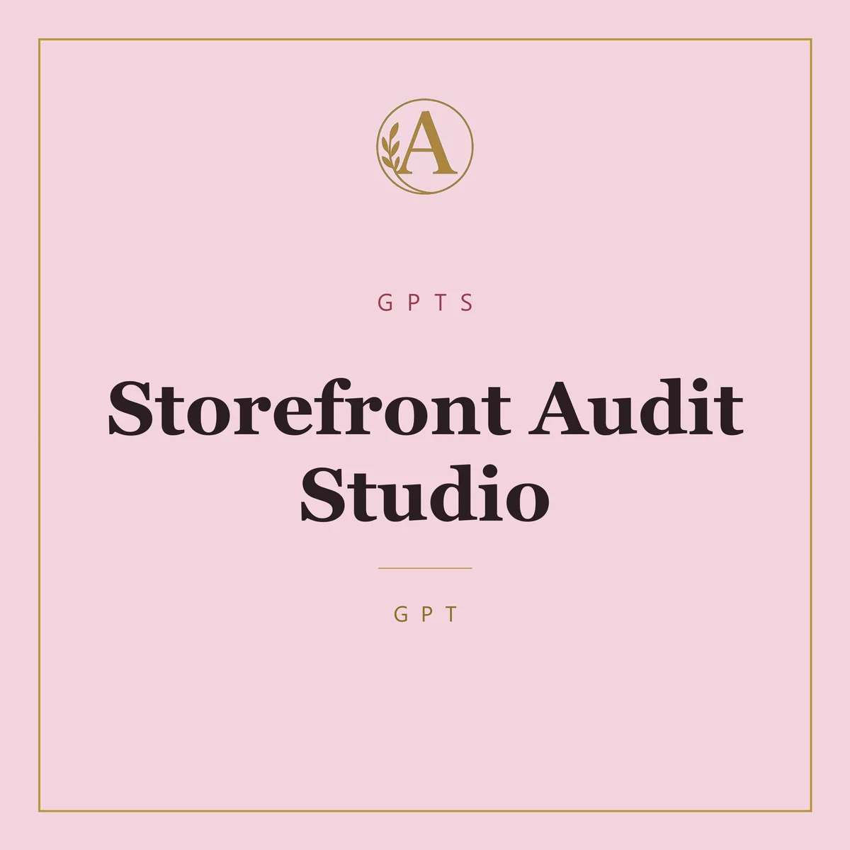 Storefront Audit Studio