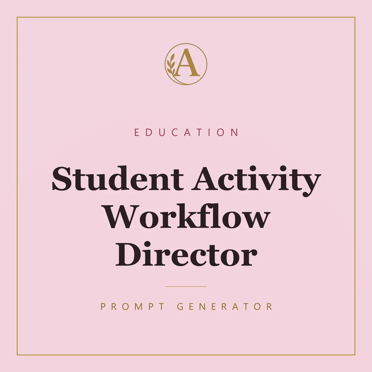 Student Activity Workflow Director