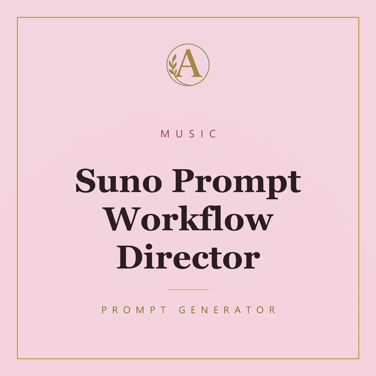 Suno Prompt Workflow Director