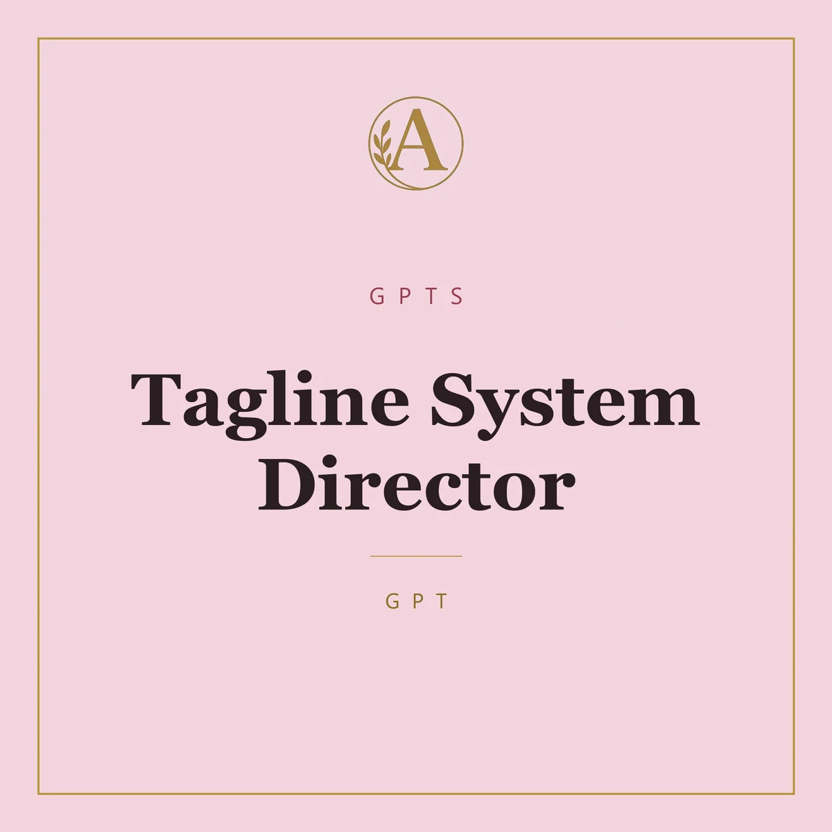Tagline System Director