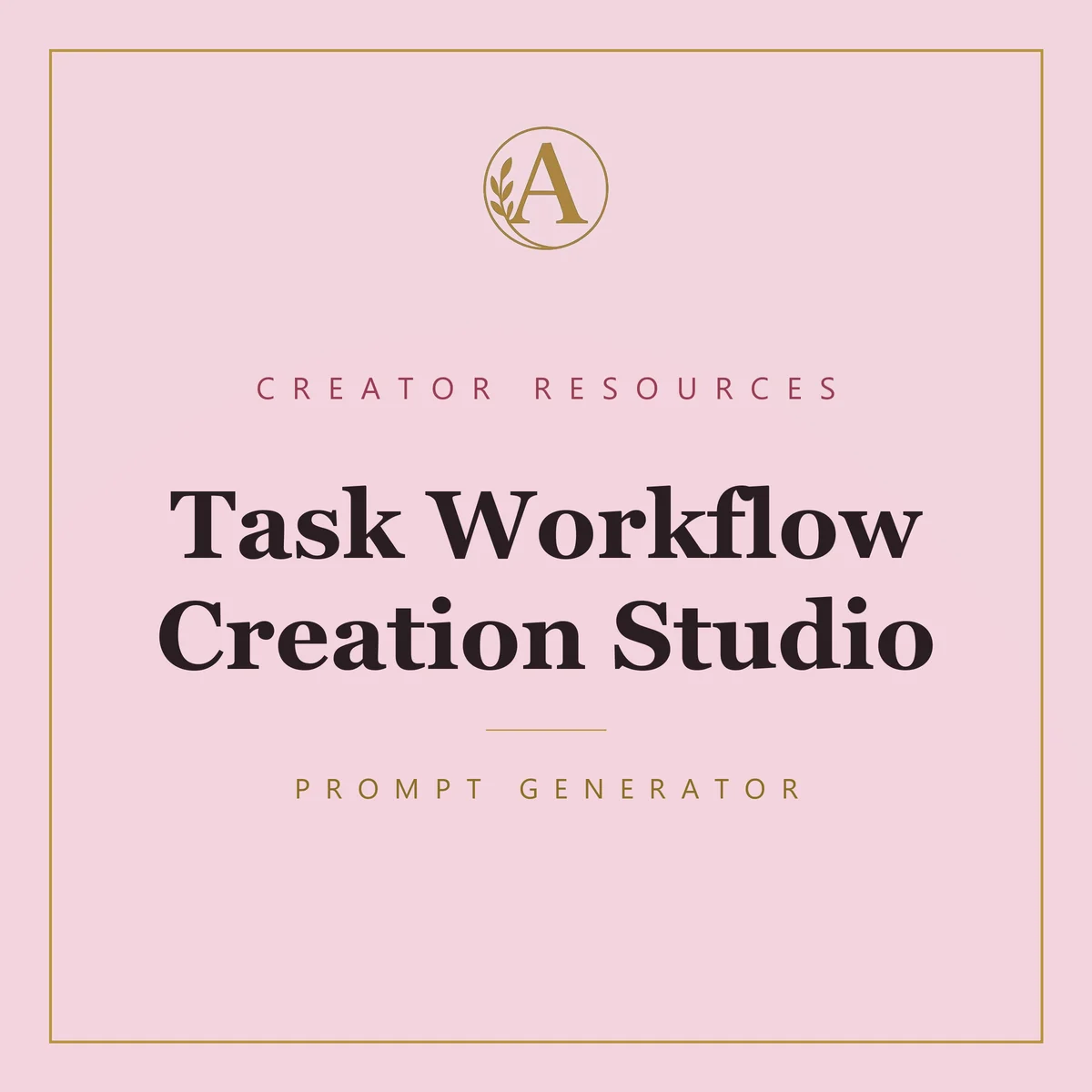 Task Workflow Creation Studio