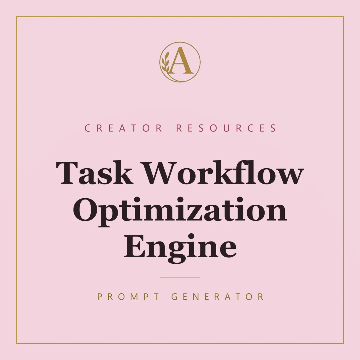 Task Workflow Optimization Engine