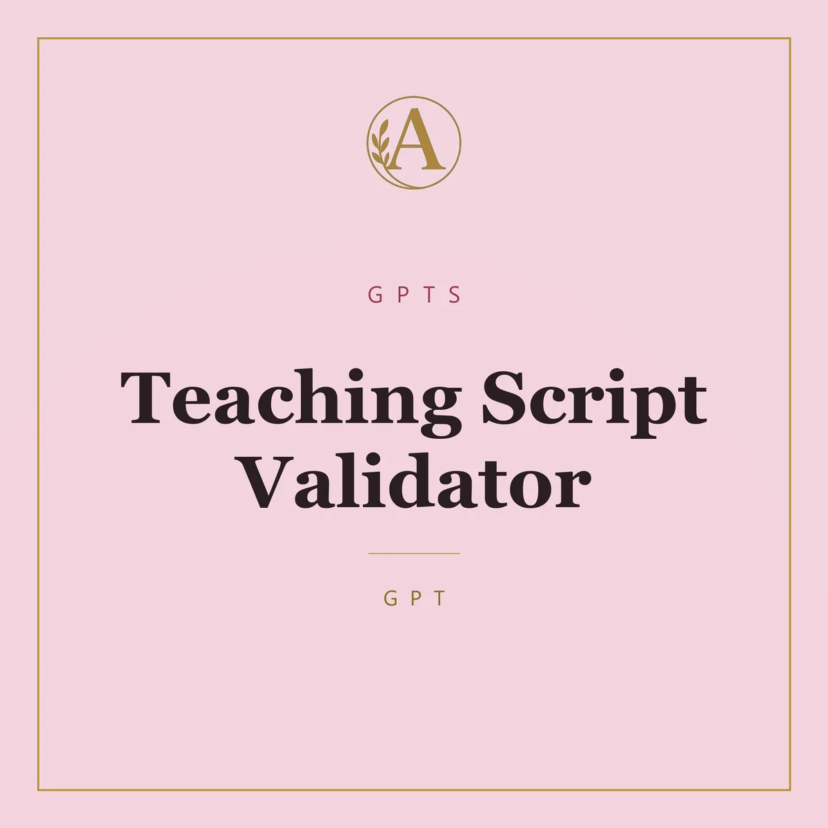 Teaching Script Validator