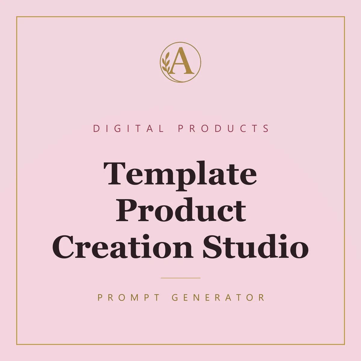 Template Product Creation Studio