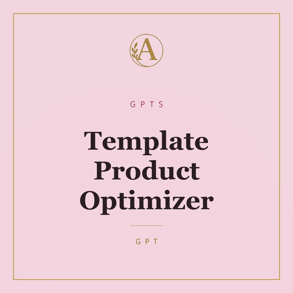 Template Product Optimizer