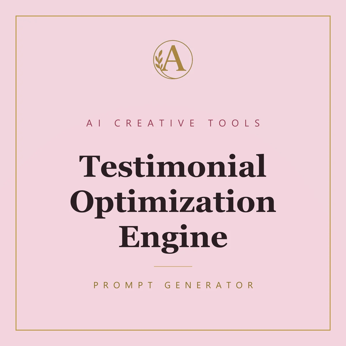 Testimonial Optimization Engine