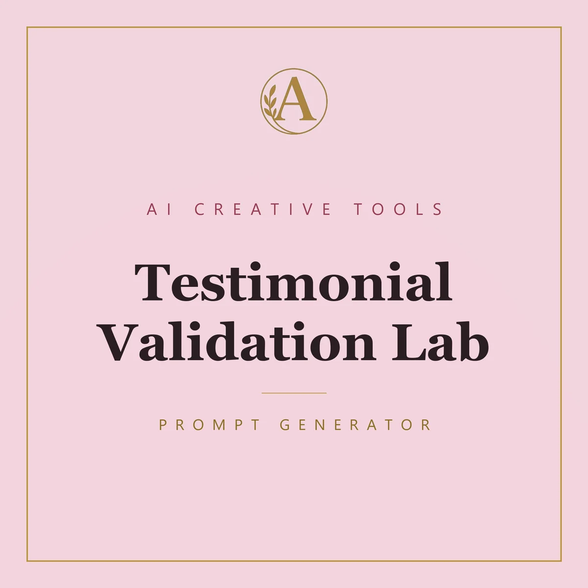 Testimonial Validation Lab