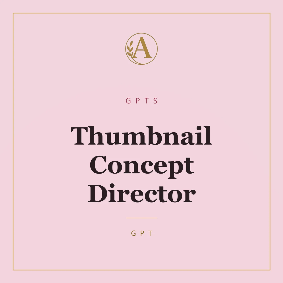 Thumbnail Concept Director