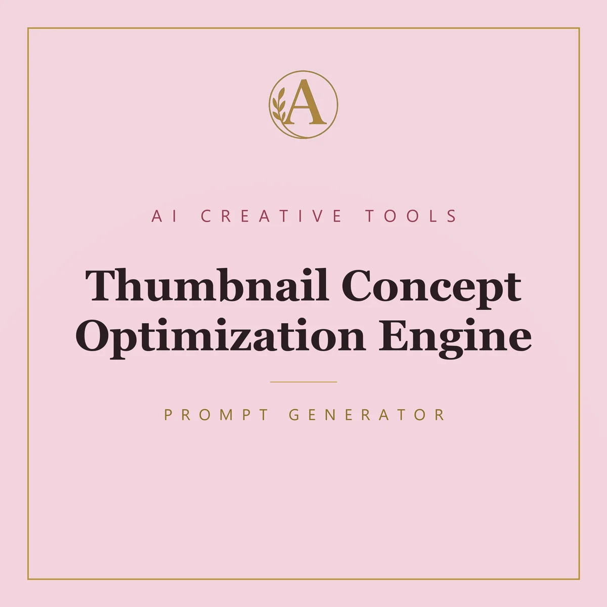Thumbnail Concept Optimization Engine
